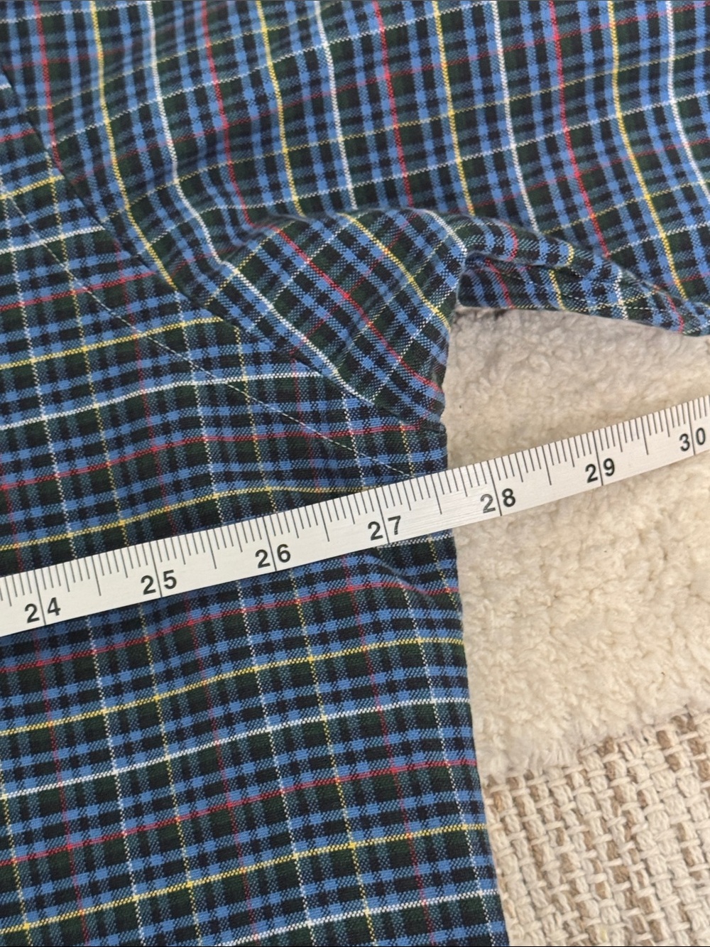 Ralph Lauren Big Shirt Plaid 100%‎ Cotton Men’s Large - Picture 5 of 6
